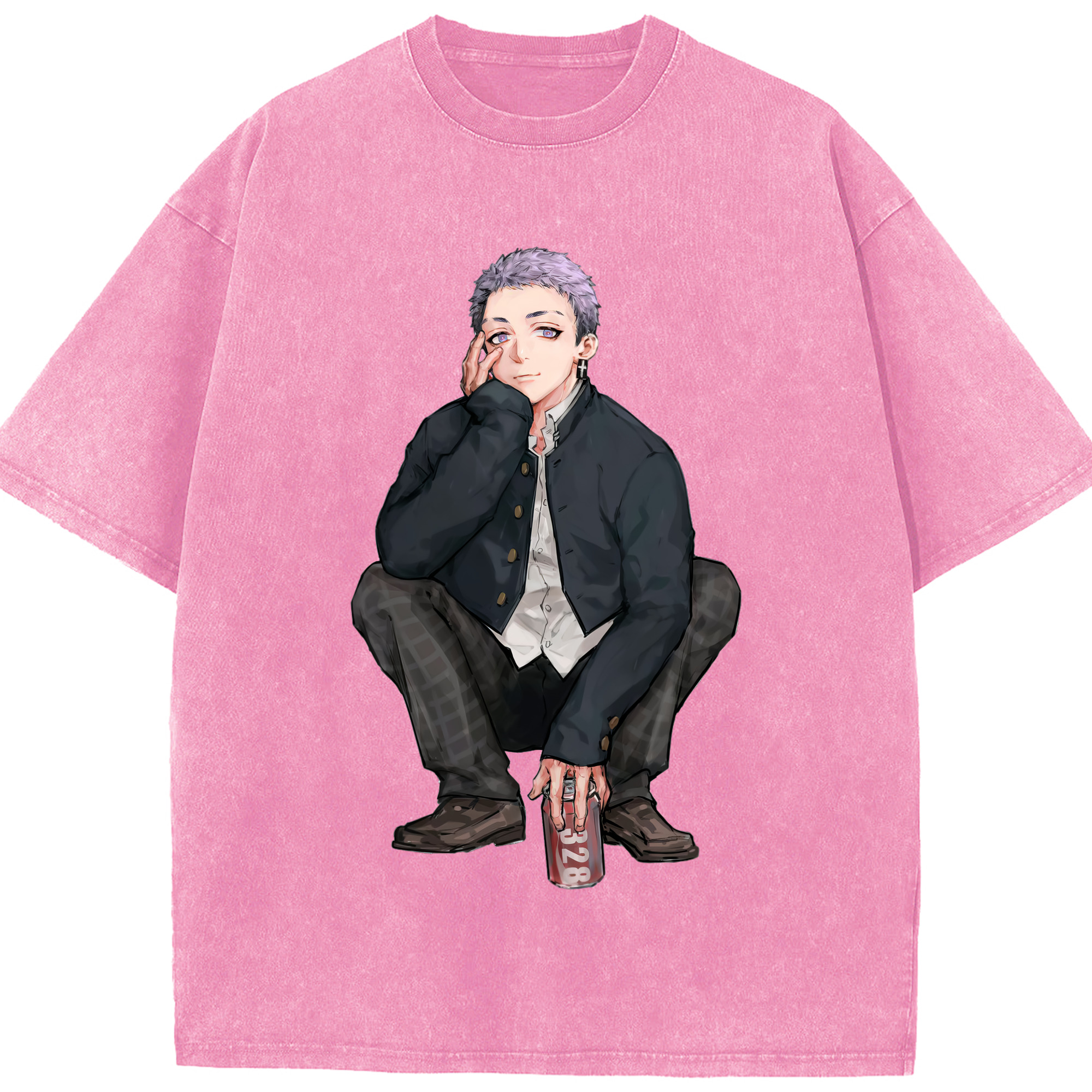 （画像用） 東京リベンジャーズ Tokyo Revengers 綿100% ヴィンテージ風 半袖Tシャツ（フロントプリント）